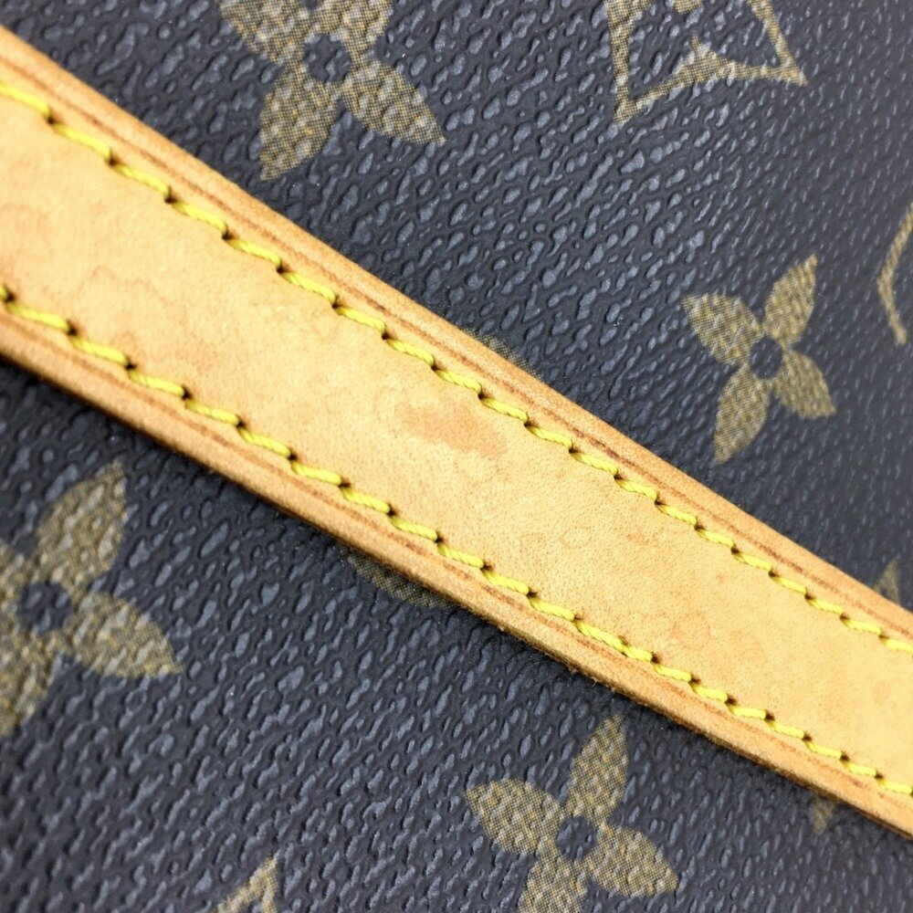 LOUIS VUITTON Brown Monogram Canvas Backpack - Picture 7 of 13